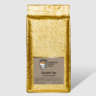 Picture of Double Tap 250g original Italian espresso ground coffee by Operators. "Expiry Date"